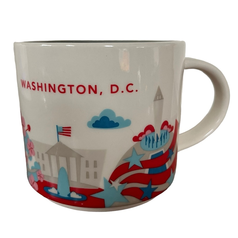 Starbucks Washington DC You Are Here Mug 2013 14 oz